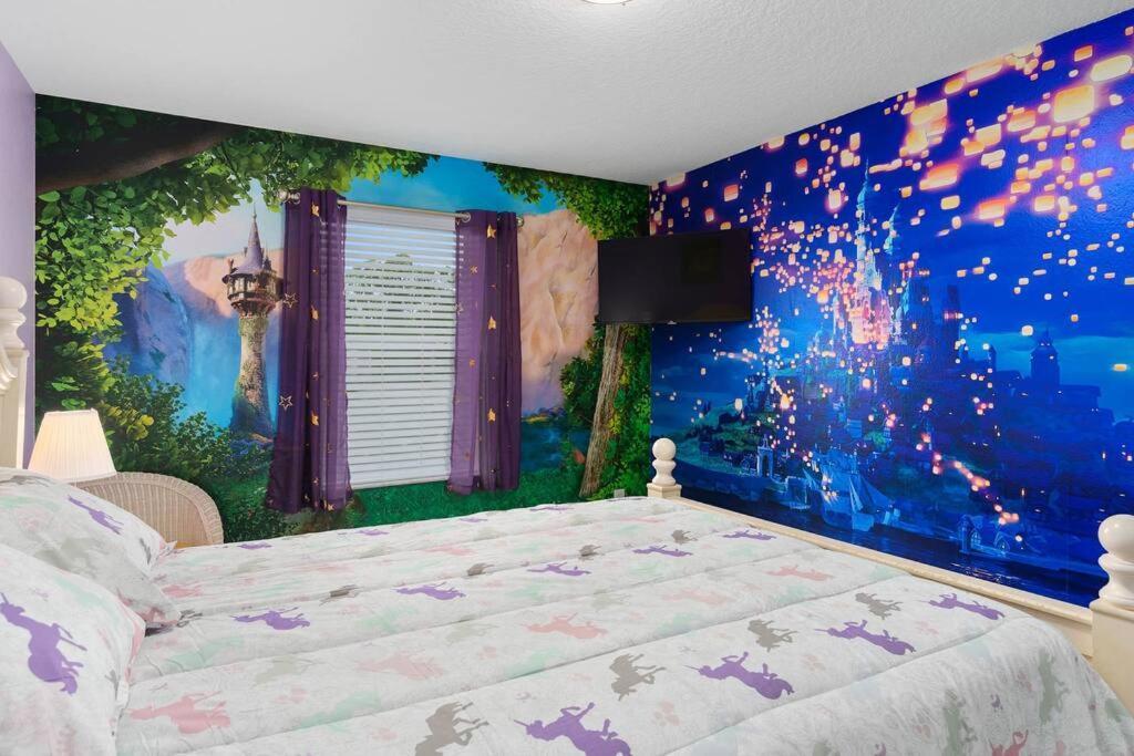 Lakeview W/8 Bedroom 5 Kingsuite 3 Miles To Disney Kissimmee Exterior photo